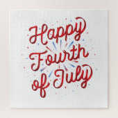 Vrolijk 4 juli Puzzle (20x20) Legpuzzel (Verticaal)