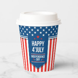Vrolijk 4 juli sterren en Stripes Papieren Bekers