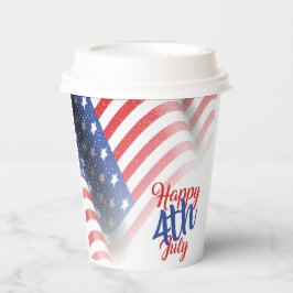 Vrolijk 4 juli sterren en Stripes Papieren Bekers