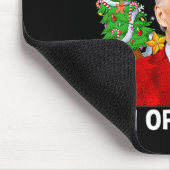Vrolijk 4e van Pasen Grappig Biden Lelijke Kerstmi Muismat (Hoek)