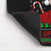 Vrolijk 4e van Pasen plezier Joe Biden Kerst Lelij Muismat (Hoek)