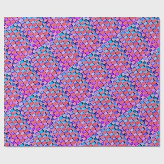 Vrolijk Abstract inpakpapier (Vlak)