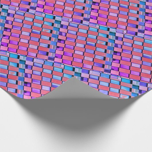 Vrolijk Abstract inpakpapier (Hoek)