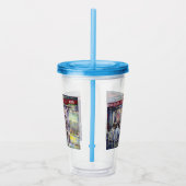vrolijk acryl drinkbeker (Rechts)