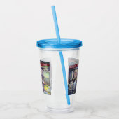 vrolijk acryl drinkbeker (Links)