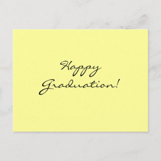 Vrolijk Afstuderen! Briefkaart