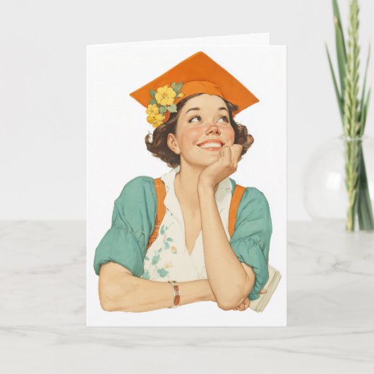 Vrolijk Afstuderen Day Portrait (Voorkant)