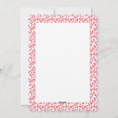 VROLIJK ALLES BANNER foto modern goud rood Feestdagenkaart (Achterkant)