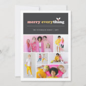 Vrolijk alles de Kaart van de Foto van de Vakantie (Voorkant)