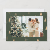 Vrolijk Alles Foto Kerst Kaarten (Achterkant)