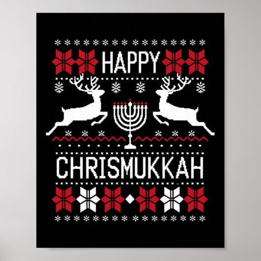 Vrolijk alles - Happy Chrismukkah Poster (Voorkant)