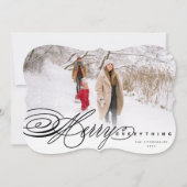 Vrolijk alles Kaart van de Foto van de Vakantie (Voorkant)