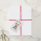 Vrolijk alles Kerstcadeau Label Cadeaulabel (Met Touw)