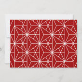 Vrolijk Alles Moderne Kerstfoto Feestdagenkaart (Achterkant)