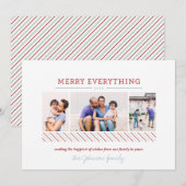 Vrolijk alles vakantie Kaart (Voorkant / Achterkant)