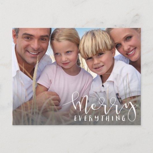 Vrolijk alles Volledige fotovakantie Briefkaart (Voorkant)