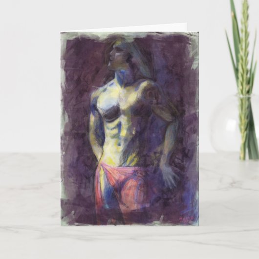 Vrolijk Art. Feestdagen Kaart (Voorkant)