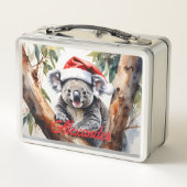 Vrolijk Aussie Kerst Koala beer (Achterkant)