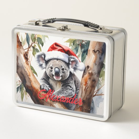 Vrolijk Aussie Kerst Koala beer (Voorkant)