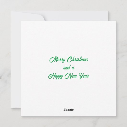 Vrolijk Aussie Kerstmis Kangoeroe Feestdagenkaart (Achterkant)