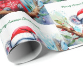 Vrolijk Aussie Kerstmis Koala Cadeaupapier (Rol Hoek)