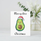 Vrolijk Avo Kerstmis (Staand voorkant)