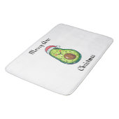 Vrolijk Avo Kerstmis Badmat (Gekanteld)