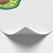 Vrolijk Avo Kerstmis Cadeaupapier (Hoek)