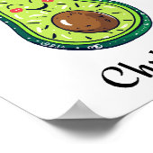 Vrolijk Avo Kerstmis Poster (Hoek)