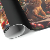 Vrolijk baard-mas inpakpapier (Rol Hoek)