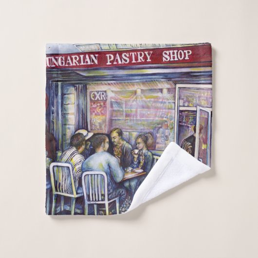 vrolijk bad handdoek (Wasdoekje)