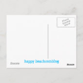 vrolijk beachcombi briefkaart (Achterkant)