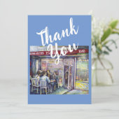 vrolijk bedankkaart (Staand voorkant)