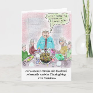 Vrolijk Bedankt-mas! Feestdagen Kaart