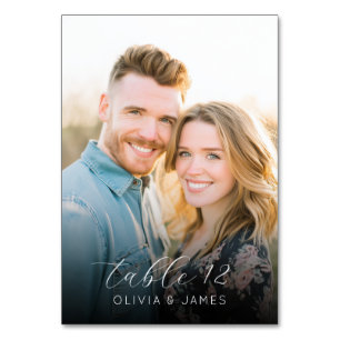 Vrolijk Beige Realistische Foto Kaart