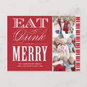 VROLIJK BEN MET STREPEN %PIPE% BRIEFKAART VAN DE (Voorkant)