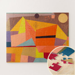 Vrolijk berglandschap, Paul Klee Abstracte kunst Legpuzzel