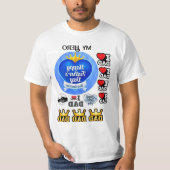 Vrolijk beste vader ooit t-shirt (Voorkant)