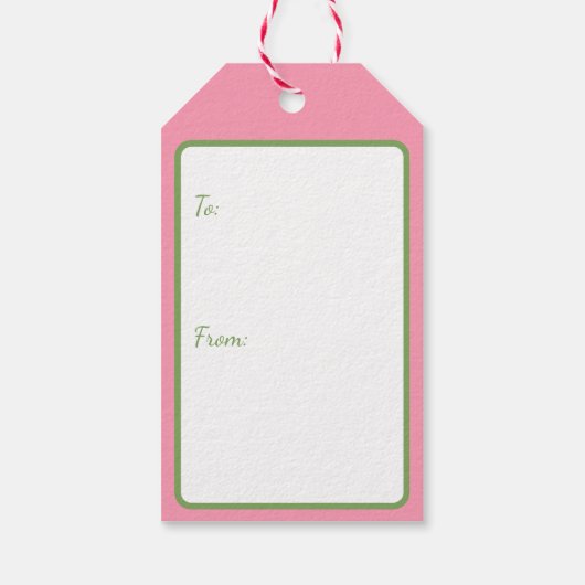 Vrolijk Birthday! Balloon Cadeaulabel (Achterkant)