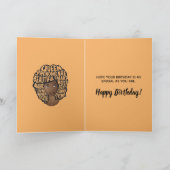 Vrolijk Birthday! Bevordering van zwarte vrouwen, Kaart (Binnen)