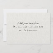 Vrolijk Birthday! Big Pink Flowers Mooi (Achterkant)