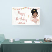 Vrolijk Birthday! Black Princess Ballerina Spandoek (Beurs)