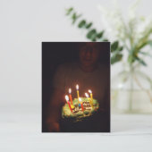 Vrolijk Birthday! Briefkaart (Staand voorkant)