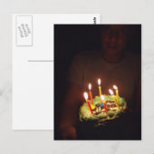 Vrolijk Birthday! Briefkaart (Voorkant / Achterkant)