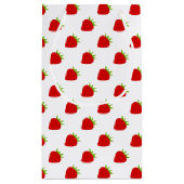 Vrolijk Birthday! | Cute Strawberry Pattern Klein Cadeauzakje