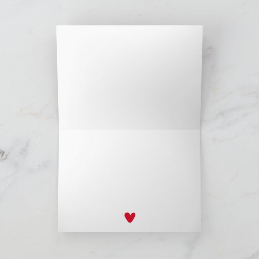 Vrolijk Birthday! Cute Typography Kaart (Binnen)