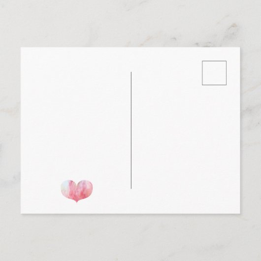 Vrolijk Birthday! Elegant roze geit Briefkaart (Achterkant)