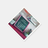 Vrolijk Birthday! Funny Naughty Trouble Servet (Hoek)