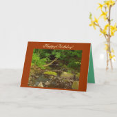 Vrolijk Birthday! Kaart (Gele Bloem)