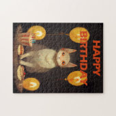 Vrolijk Birthday! - kattepartij Legpuzzel (Horizontaal)